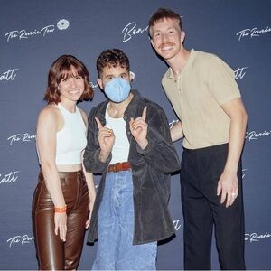 Abercrombie Brown Leather 90’s Straight pants